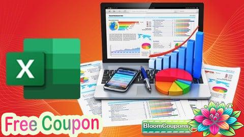 100% Free Coupon Microsoft Excel - The Complete Excel Data Analysis Course