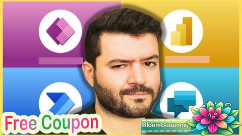 100% Free Coupon Microsoft Power Platform: Power Apps/Power BI/Power Automate