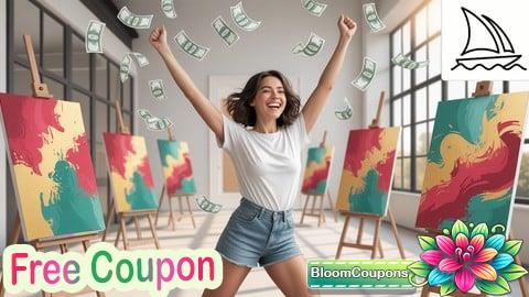 100% Free Coupon Midjourney V7 Mastery 2025: Create Stunning Art & Earn Money