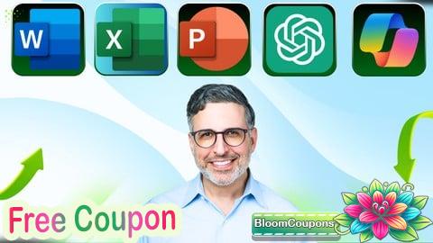 100% Free Coupon MS Office Automation MasterClass Word Excel PowerPoint