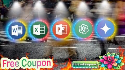 100% Free Coupon MS Office with AI - Word Excel PowerPoint ChatGpt Gemini