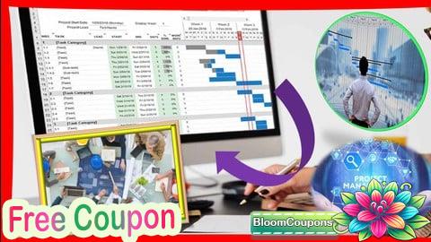 100% Free Coupon MS Project for Civil Engineers – WBS, Gantt & Resources