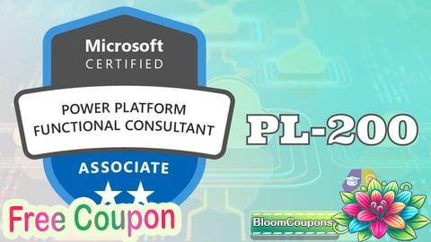 100% Free Coupon PL-200: 328 Questions, Case Studies, Explanation & MS Links