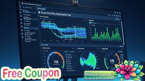 100% Free Coupon Power BI & Data Visualization Test