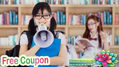 100% Free Coupon Public Speaking for High School Students: Speak Well Now