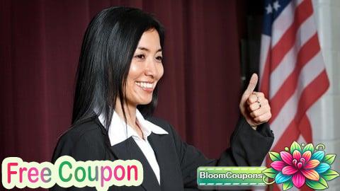 100% Free Coupon Public Speaking Trainer: Enter the Presentation Training Biz