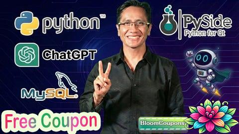100% Free Coupon PySide + Python + ChatGPT: Tu 1ª App de Escritorio Real!