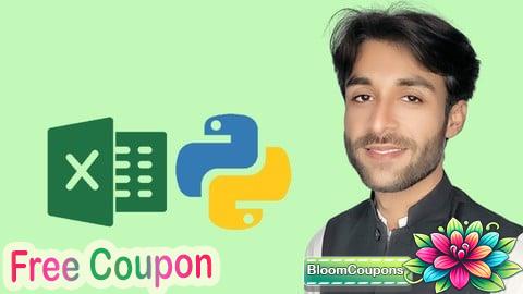 100% Free Coupon Python Excel (OpenPyXL) Programming with Coding Exercises