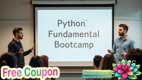 100% Free Coupon Python Fundamentals Bootcamp 2026: Beginner to Pro