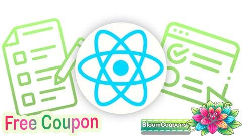 100% Free Coupon React JS  Interview Questions Practice Test MCQ | Quiz