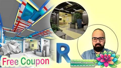 100% Free Coupon Revit Industrial Office- Interior Design- Structural and MEP