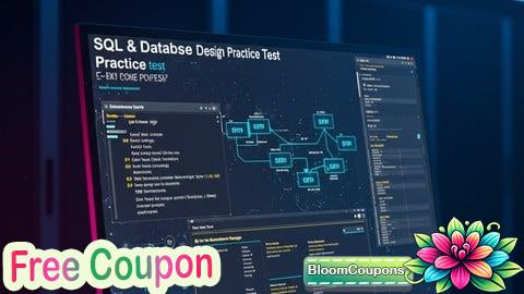 100% Free Coupon SQL & Database Design Practice Test