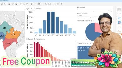 100% Free Coupon Tableau For Data Science