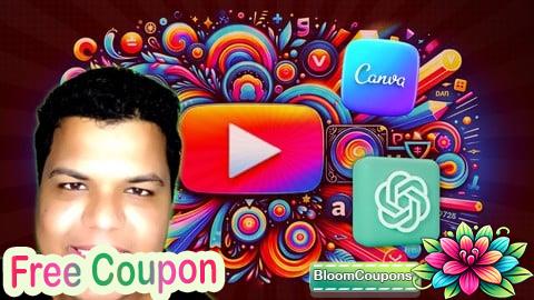 100% Free Coupon YouTube Thumbnail Masterclass - VIRAL Canva Design with AI