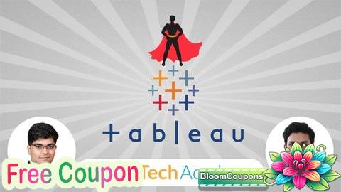 100% Free Coupon Zero to Hero in Tableau: Data Visualization using Tableau